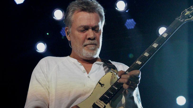 Van Halen guitarist Eddie Van Halen proved he's still the maestro with his sizzling fret work at Music Midtown on Sept. 19. 2015. The show would be the band's last appearance in Atlanta. Eddie Van Halen died on Oct. 6, 2020 at the age of 65. Photo: Melissa Ruggieri/AJC