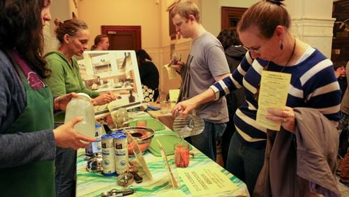 Attendees at the 2017 festival took home a jar of their own carrot pickles from the Do-It-Yourself Fermentation Station.
