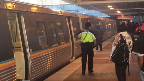 Light smoke at the Buckhead MARTA station led to delays on the red line early Tuesday.