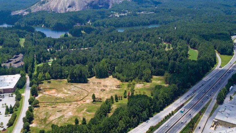Gwinnett County has issued a "request for information" related to the former Olympic tennis center site near Stone Mountain -- essentially asking developers to pitch projects that would transform the property into a "southern gateway" to the county. SPECIAL PHOTO / GWINNETT COUNTY