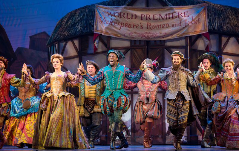  The national touring cast of "Something Rotten!". Photo: Jeremy Daniel