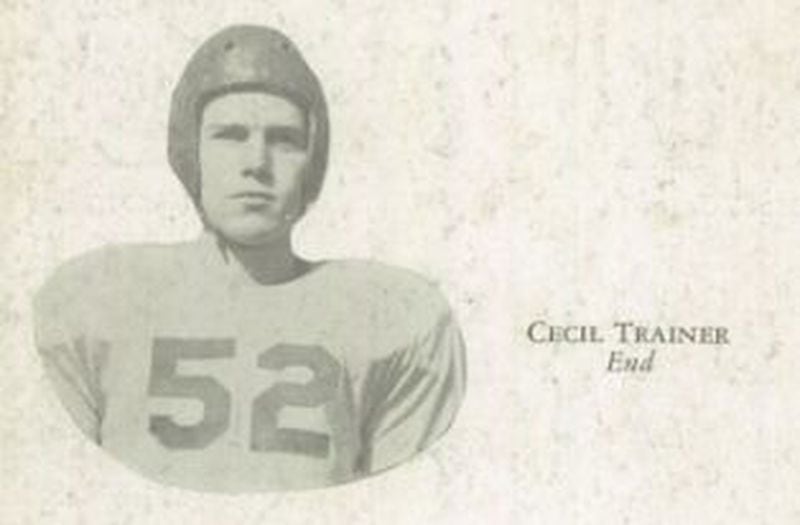 Cecil Trainer caught eight passes for 173 yards in the 1949 Class AA championship game. At Georgia Tech, he was deemed more valuable on defense and started on Tech's 1952 national championship team.