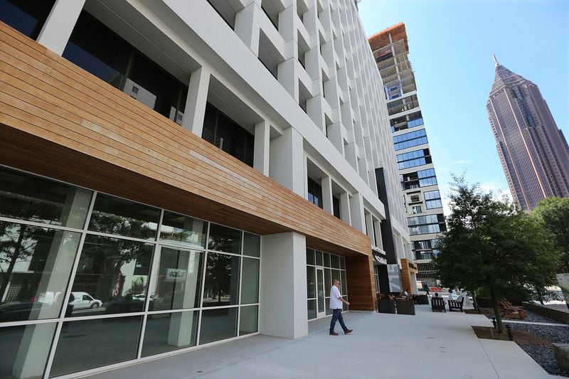 A new Honeywell division and research center is set to open this year at 715 Peachtree Street in Midtown. Curtis Compton/ccompton@ajc.com