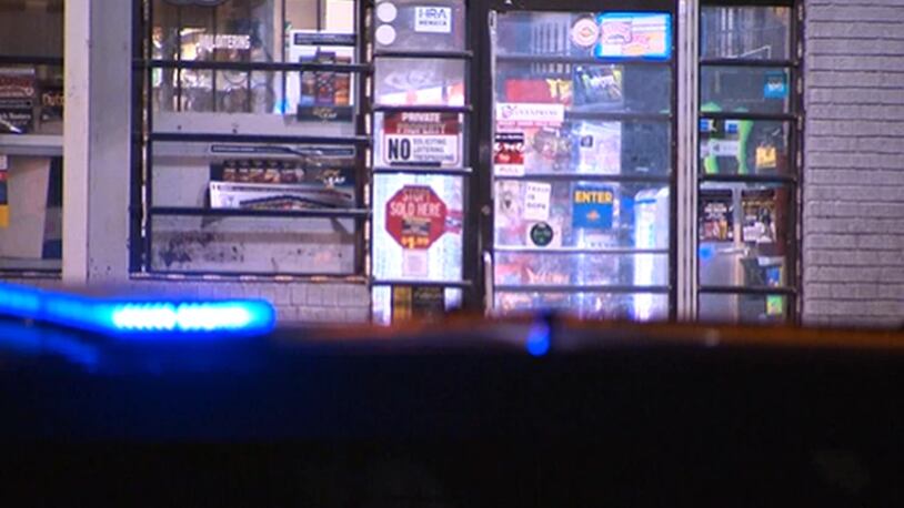 A shooting at an Atlanta gas station left one man dead, police said.