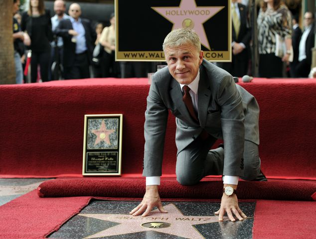 Christoph Waltz honored with a star