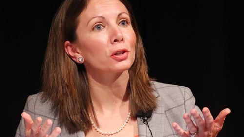 Democratic candidate for governor Stacey Evans CURTIS COMPTON/ccompton@ajc.com