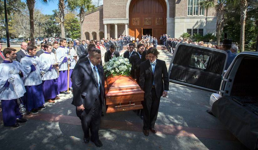 Pat Conroy's funeral