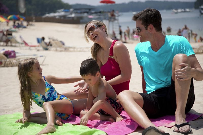 Family packages at Legacy Lodge include access to LanierWorld beach and water park at Lanier Islands. (Lanier Islands)