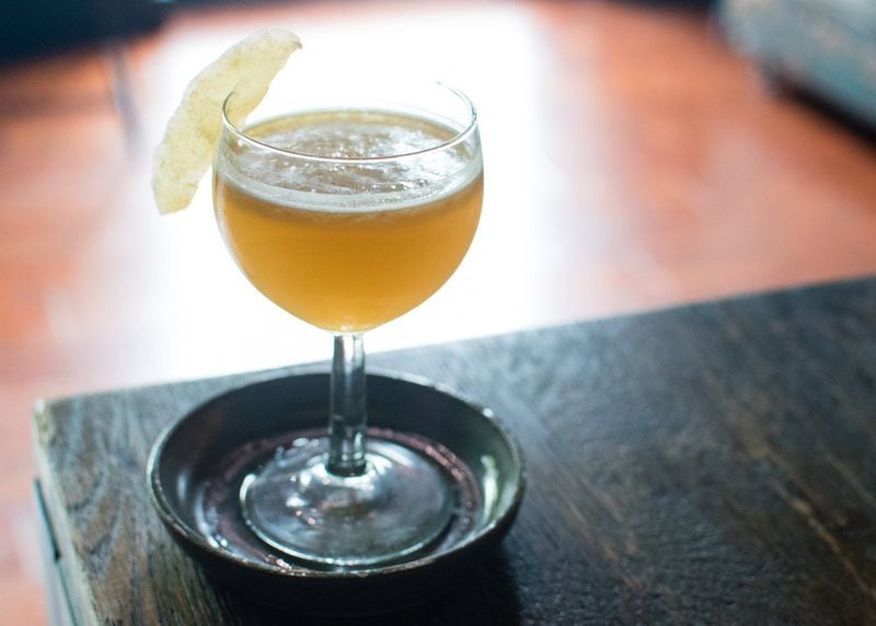 The Liga Liga at Better Half is a bright cocktail made with bourbon and sunny flavors of citrus and ginger. CONTRIBUTED BY HENRI HOLLIS