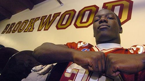 Rennie Curran was the 2006 GACA Class 5A defensive player of the year as a senior at Brookwood. The linebacker was one of 22 former University of Georgia players announced Friday, June 9, 2023, to be inducted into the Georgia High School Football Hall of Fame in October.