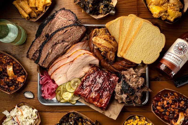 Socks’ Love Barbecue specializes in smoked meats and comforting sides. 
CONTRIBUTED BY TRAVIS FISH 