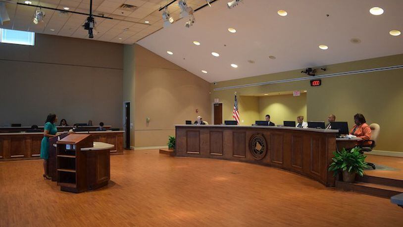 The March 7 meeting of the Henry County Board of Commissioners.