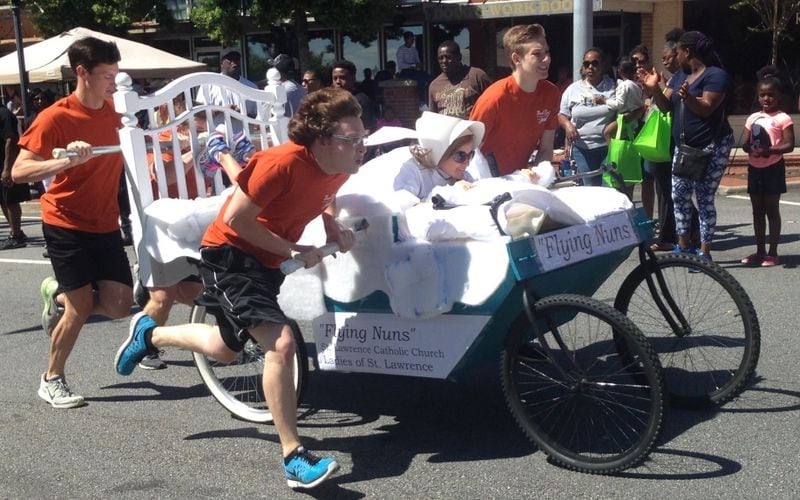 Get ready for something truly hilarious this weekend at the 2017 Bed Race in Gwinnett.