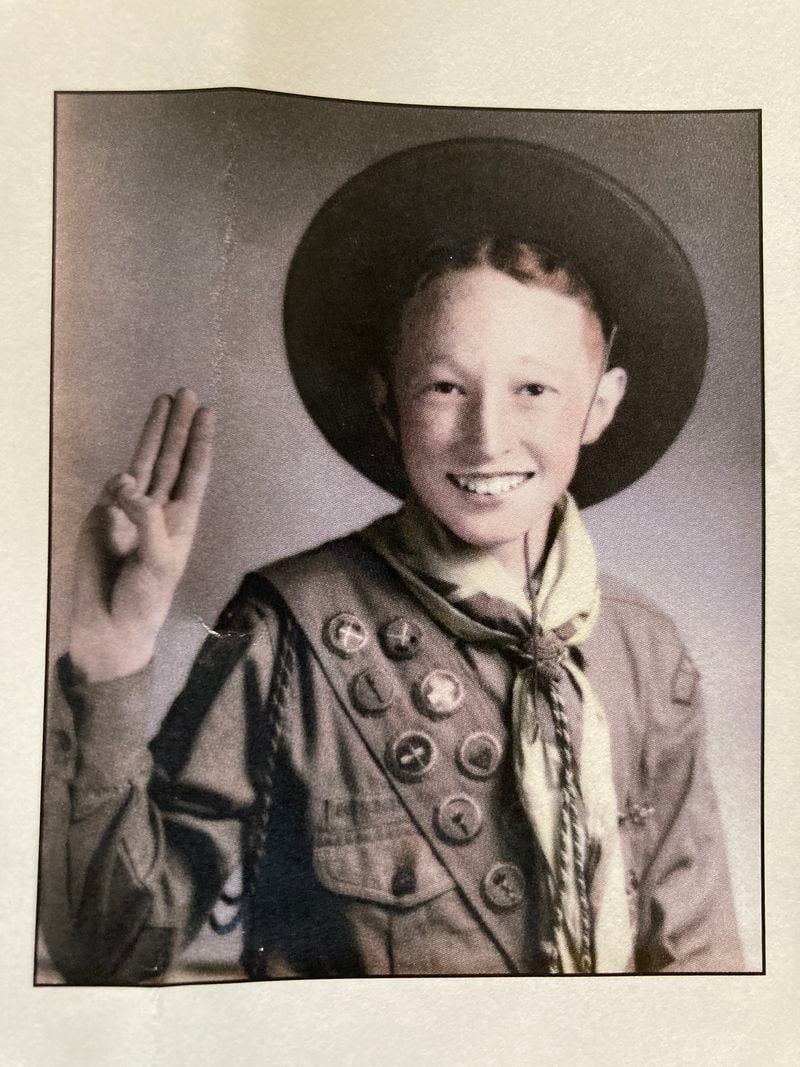 James B. "Jimmy" Williams, when he was a Boy Scout. Williams died Tuesday, Jan. 23. (Photo: courtesy of Williams family)
