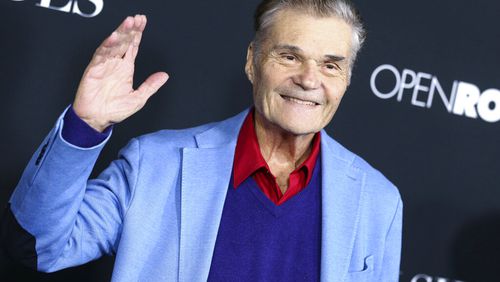 FILE - In this Jan. 26, 2016, file photo, Fred Willard attends the LA Premiere of "50 Shades of Black" held at Regal L.A. Live, in Los Angeles. Willard, the comedic actor whose improv style kept him relevant for more than 50 years in films like âThis Is Spinal Tap,â âBest In Showâ and âAnchorman,â has died at age 86. Willardâs daughter, Hope Mulbarger, said in a statement Saturday, May 16, 2020, that her father died peacefully Friday night. (Photo by John Salangsang/Invision/AP, File)