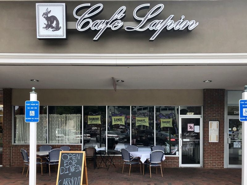 Cafe Lapin in Buckhead had a loyal following long before the pandemic. CONTRIBUTED BY WENDELL BROCK