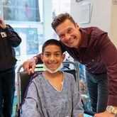Ryan Seacrest recently stopped by Children’s Healthcare of Atlanta for a surprise visit.

Courtesy of Children’s Healthcare of Atlanta and the Ryan Seacrest Foundation