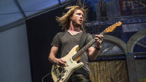 Kenny Wayne Shepherd performs at the New Orleans Jazz and Heritage Festival on Saturday, May 6, 2017, in New Orleans. (Photo by Amy Harris/Invision/AP)