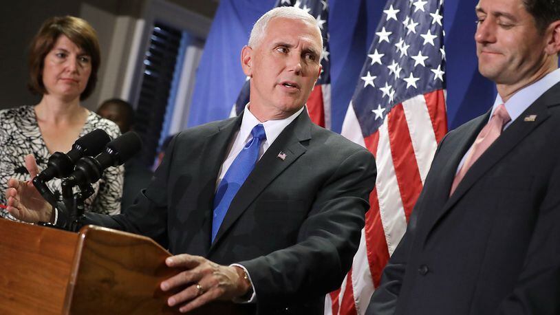 Vice President Mike Pence. (File photo by Chip Somodevilla/Getty Images)