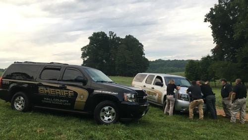 Christian Castro shot his child and then turned the gun on himself after deputies tracked his vehicle to property on Poplar Springs Road, which is adjacent to his residence, Hall County sheriff’s spokesman Derreck Booth said.