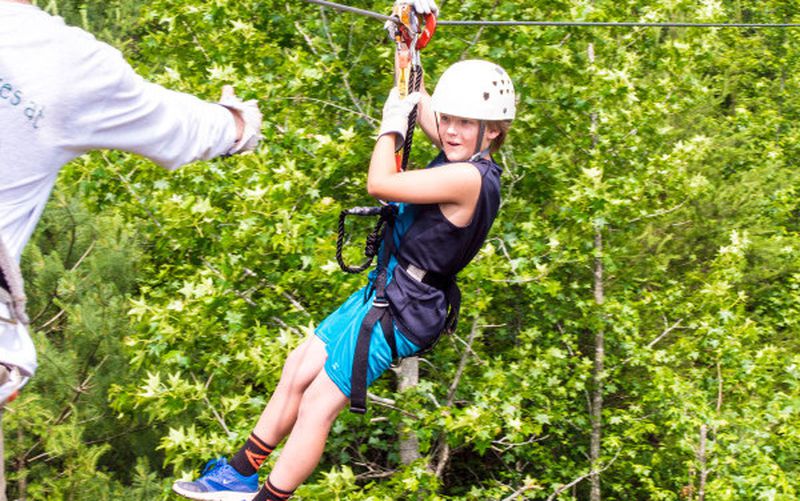 Ziplining at Unicoi State Park and Lodge makes an unforgettable adventure for the whole family.