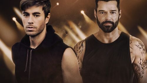 Enrique Iglesias (left) and Ricky Martin are joining superpowers for a fall arena tour.