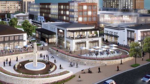 Halcyon is a $350 million mixed-use village planned by RocaPoint Partners in Forsyth County. CONTRIBUTED BY: RocaPoint Partners