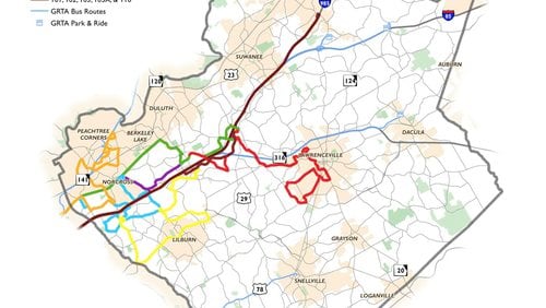 A 10-minute survey will help shape Gwinnett transportation future, according to officials. Courtesy County Transit