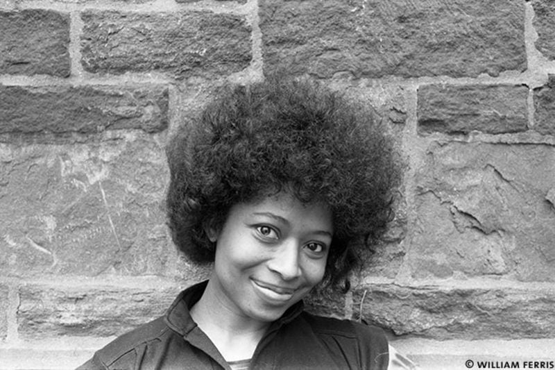 A young Alice Walker  appears in the William Ferris book, “The Storied South.” Photo:  courtesy William Ferris