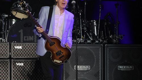 Paul McCartney performed a three-hour, career-spanning set at Infinite Energy Arena on July 13, 2017. (Akili-Casundria Ramsess/Eye of Ramsess Media)