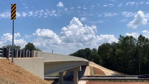 GDOT completes Cedar Ridge Road Bridge reopens to traffic Aug. 15, two days early. (Courtesy GDOT)