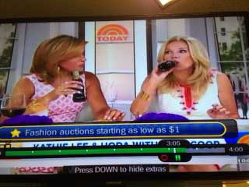 Kathie Lee and Hoda share a Coke, peanuts and a smile Friday on a typically freewheeling fourth hour of “Today”.