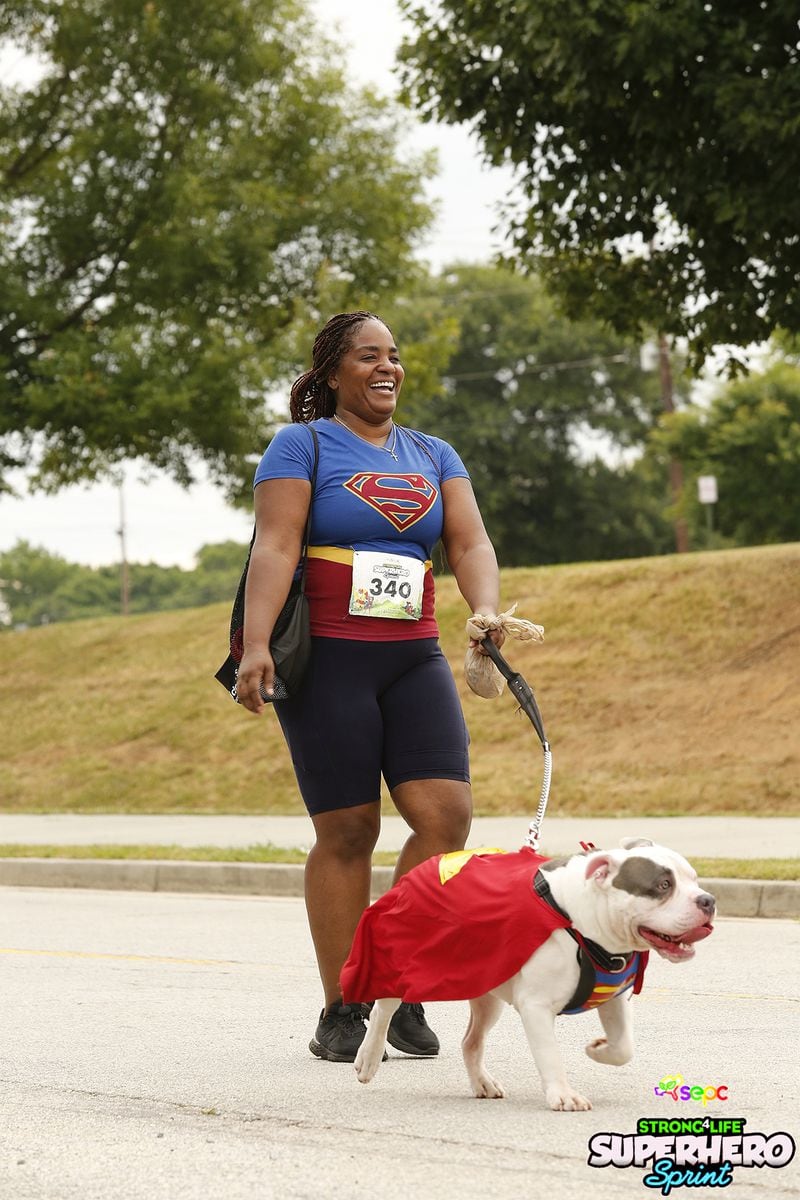 Children’s Healthcare of Atlanta is hosting its 10th annual Strong4Life Superhero Sprint 5K and 1 mile fun run  June 4 in Piedmont Park. All proceeds will benefit Children’s Strong4Life program, which helps Georgia families raise healthy, safe, resilient kids.
Photo courtesy of Children's Healthcare of Atlanta