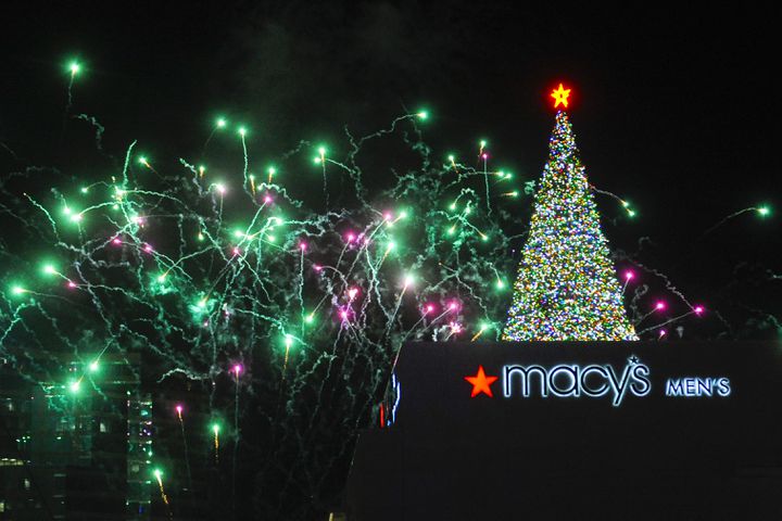 Macy's Great Tree Lighting in Atlanta 2016