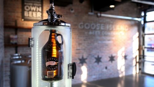 Anheuser-Busch's shopping spree of 10 craft breweries, including Goose Island in 2011, the first purchase, has enabled it to claim the top sales spot for beer purchased in grocery, big box, drug and convenience stores, according to IRI Worldwide data. (Chris Sweda/Chicago Tribune/TNS)