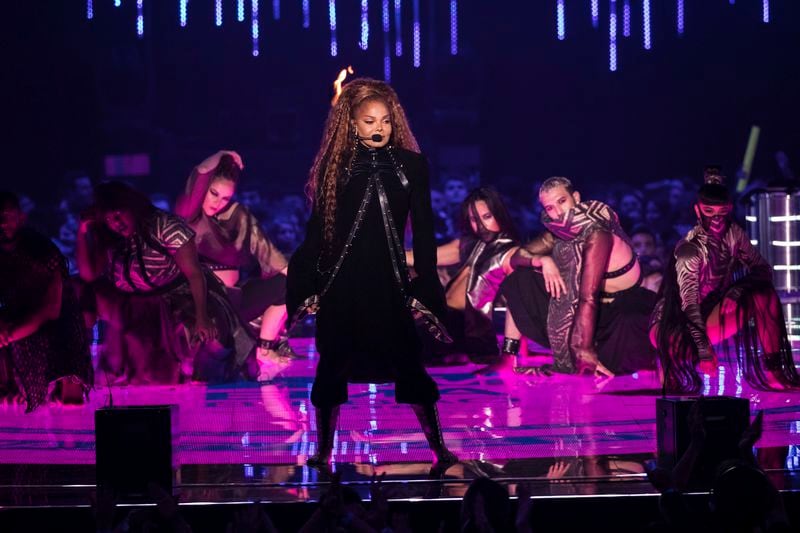 Singer Janet Jackson performs during the European MTV Awards in Bilbao, Spain, on Nov. 4, 2018. (Photo by Vianney Le Caer/Invision/AP, File)