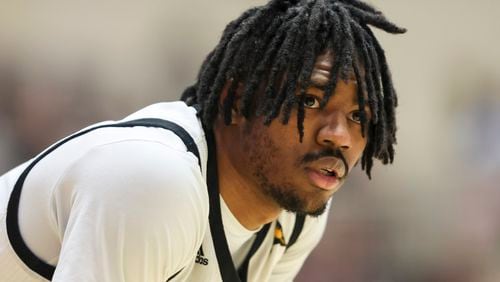 Kennesaw State guard Terrell Burden finished with 33 points, eight rebounds and six assists. File photo by Jason Getz / Jason.Getz@ajc.com