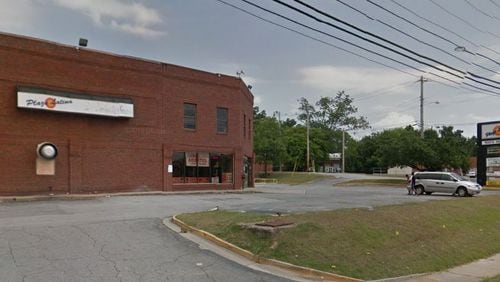 Norcross will soon demolish the former Plaza Latina structure at 5735 Buford Highway. Google Earth