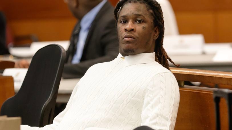 Rapper Young Thug was taken to the hospital for the second day in a row Friday morning, attorneys said.