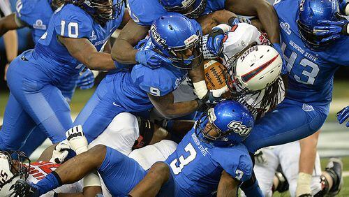 The Georgia State Panthers are about to start their fifth year of football.