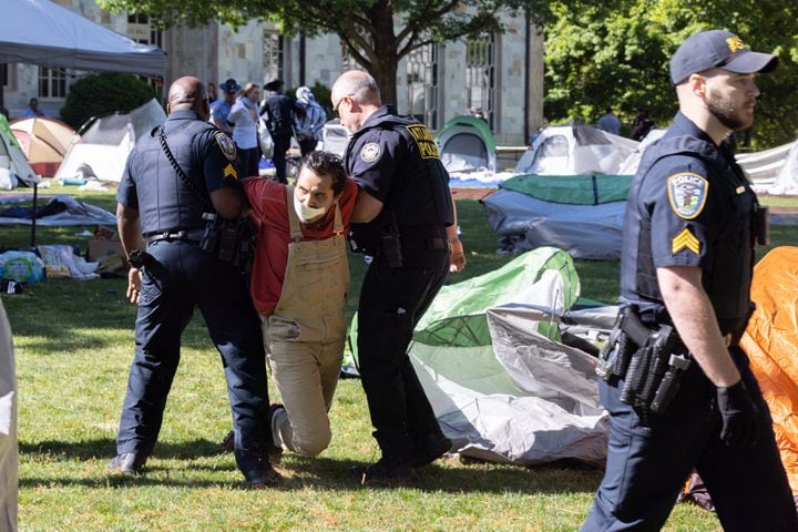 Emory University Protesters and Encampment
