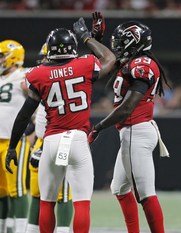 Photos: Falcons cruise to a win over the Packers