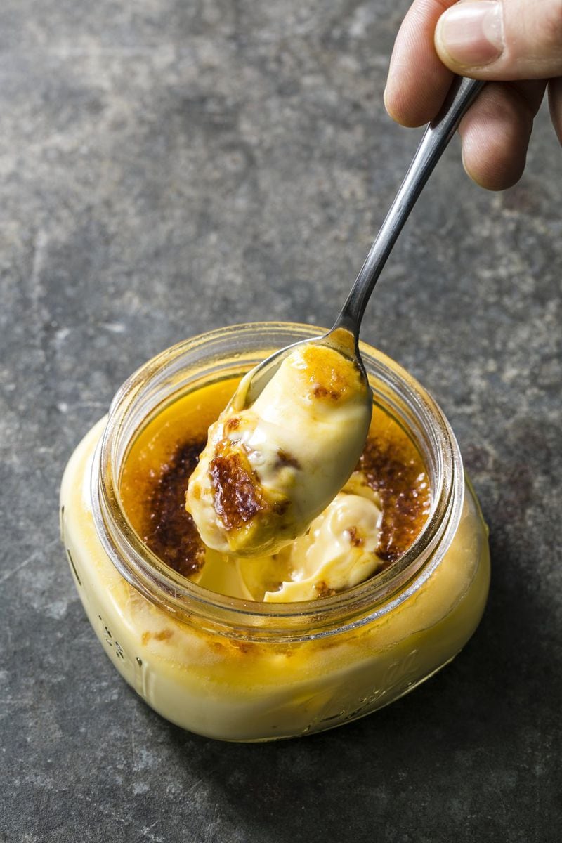 Creme Brulee from “Sous Vide for Everybody” from America’s Test Kitchen. AMERICA’S TEST KITCHEN