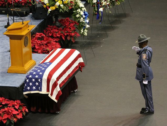 Funeral for campus police officer Jody Smith