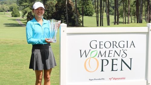 Ji Eun Baik of Cumming won the 2022 Georgia Women's Open, the second time she has won the tournament.