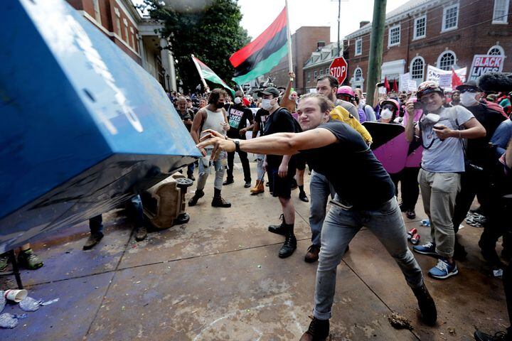 violence at 'unite the right' rally