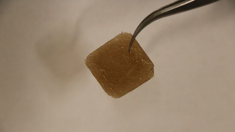 Scientists discovered a graphene oxide film, like the one shown here, prevented mosquito bites when dry.