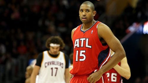 Hawks forward Al Horford missed part of the season with a torn right pectoral muscle.