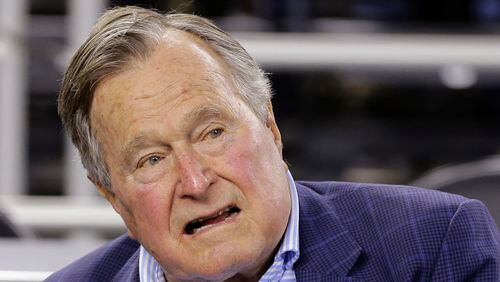 Former President George H.W. Bush  was recently treated for pneumonia at a Houston hospital.