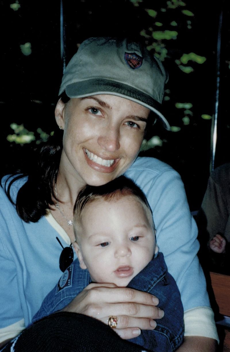 Shelly Milstein with baby Joey.
Courtesy of Shelly Milstein